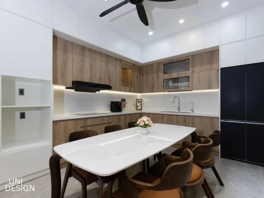 Nội thất bếp nhà phố Bà Rịa