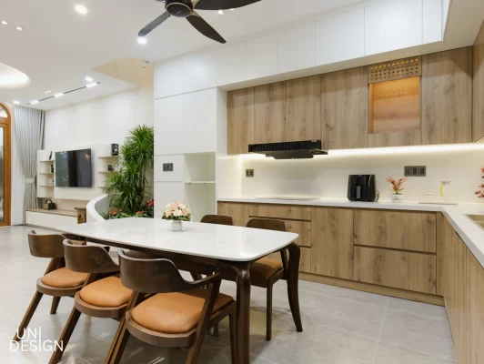 Thiết kế không gian bếp hiện đại